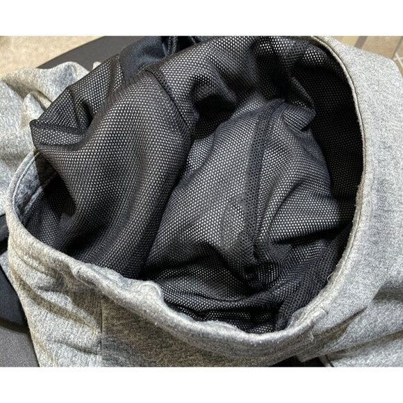 Nike Boy's Pullover Sweatshirt Hoodie Black Grey Dri-Fit Size XL Extra Large - Picture 3 of 6